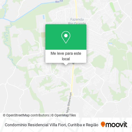 Condomínio Residencial Villa Fiori mapa