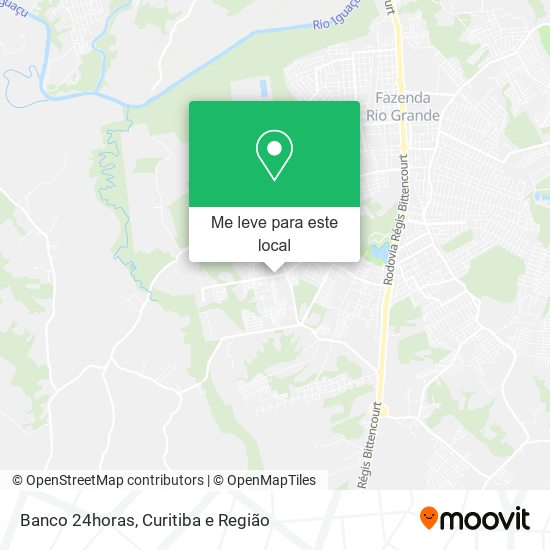 Banco 24horas mapa