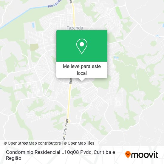 Condominio Residencial L10q08 Pvdc mapa