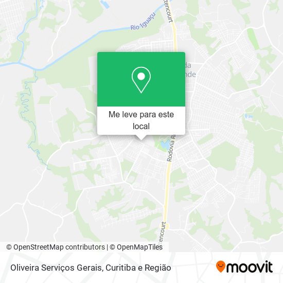 Oliveira Serviços Gerais mapa