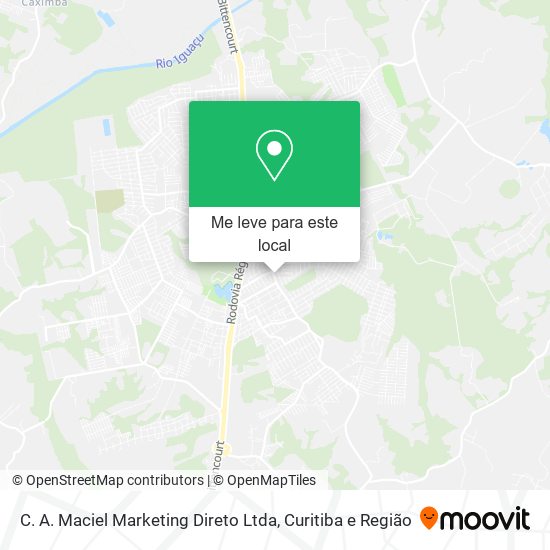C. A. Maciel Marketing Direto Ltda mapa