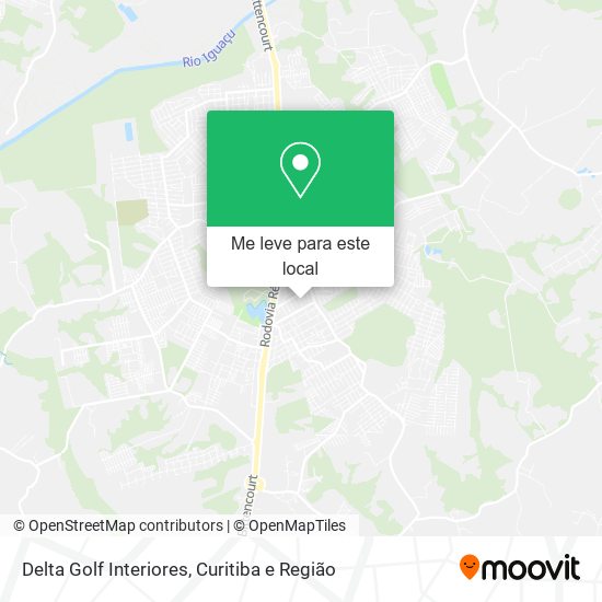 Delta Golf Interiores mapa