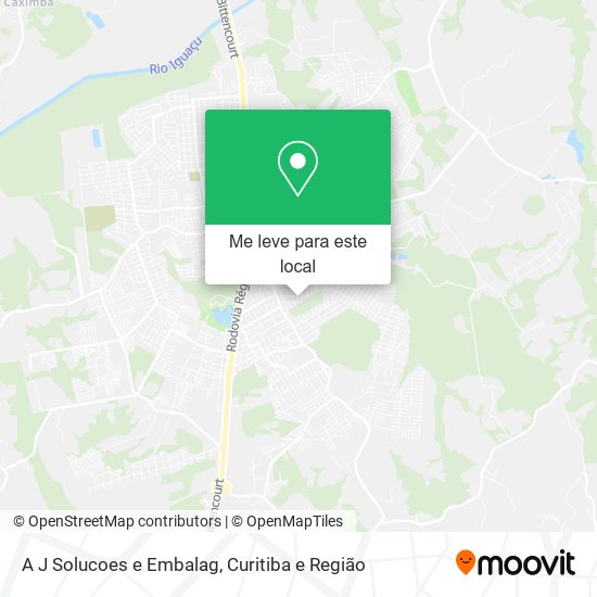 A J Solucoes e Embalag mapa
