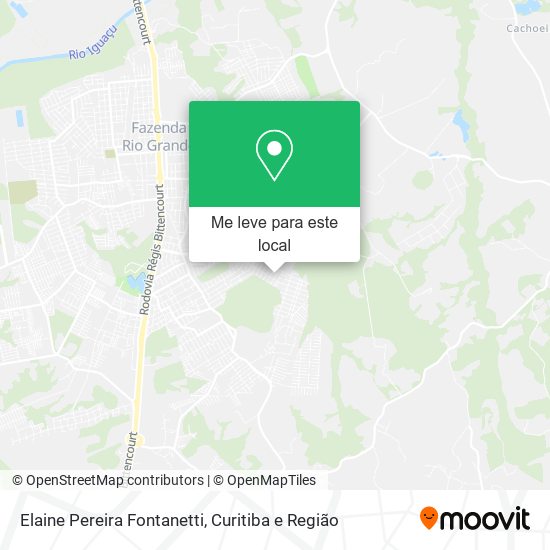 Elaine Pereira Fontanetti mapa