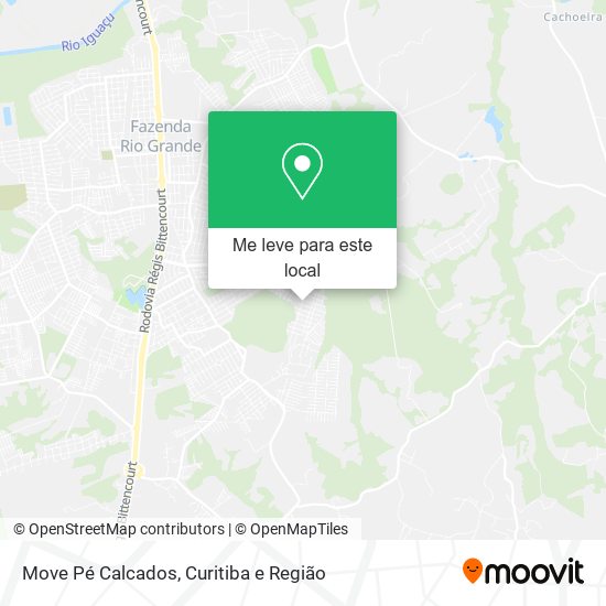 Move Pé Calcados mapa