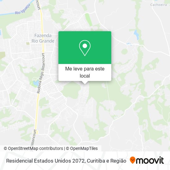 Residencial Estados Unidos 2072 mapa