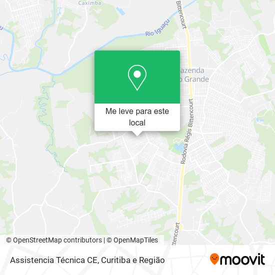 Assistencia Técnica CE mapa
