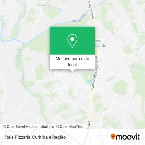 Rals Pizzaria mapa