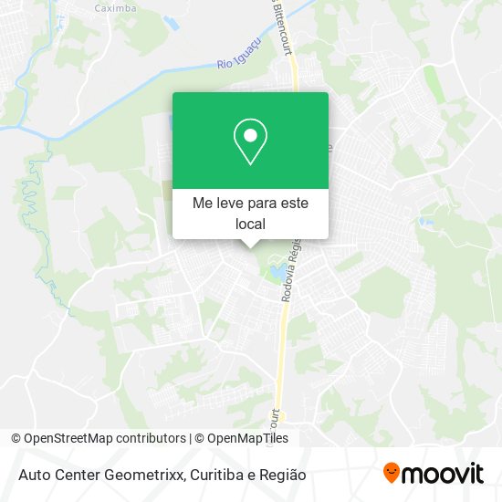 Auto Center Geometrixx mapa