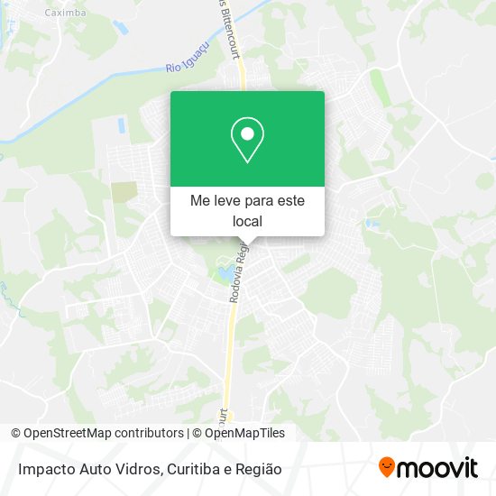 Impacto Auto Vidros mapa