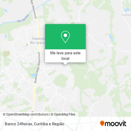 Banco 24horas mapa