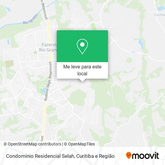 Condominio Residencial Selah mapa