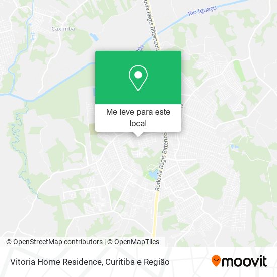 Vitoria Home Residence mapa