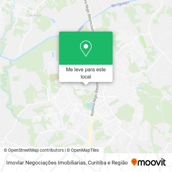 Imovlar Negociações Imobiliarias mapa
