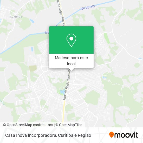 Casa Inova Incorporadora mapa