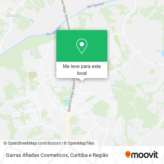 Garras Afiadas Cosmeticos mapa