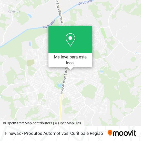 Finewax - Produtos Automotivos mapa