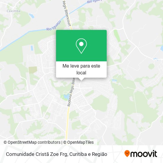 Comunidade Cristã Zoe Frg mapa