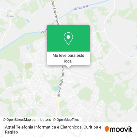 Agtel Telefonia Informatica e Eletronicos mapa