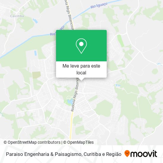Paraiso Engenharia & Paisagismo mapa