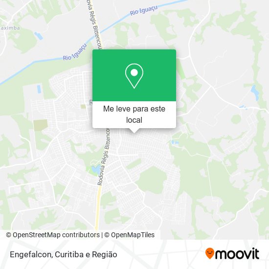 Engefalcon mapa