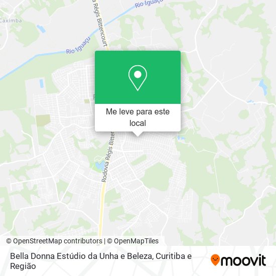 Bella Donna Estúdio da Unha e Beleza mapa