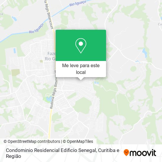 Condominio Residencial Edificio Senegal mapa