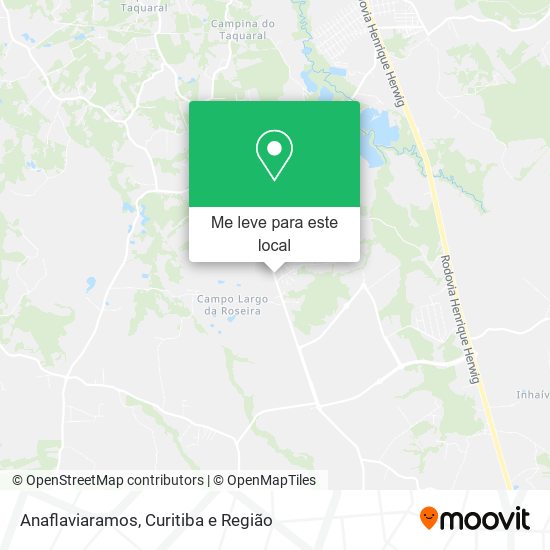 Anaflaviaramos mapa