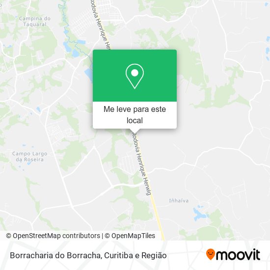 Borracharia do Borracha mapa