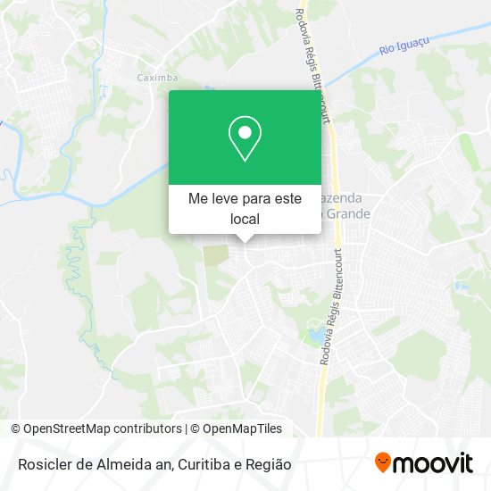 Rosicler de Almeida an mapa