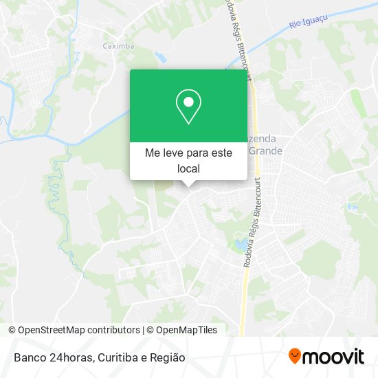 Banco 24horas mapa