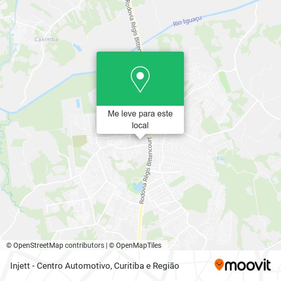 Injett - Centro Automotivo mapa