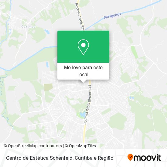 Centro de Estética Schenfeld mapa