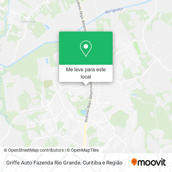 Griffe Auto Fazenda Rio Grande mapa