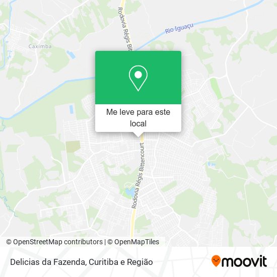 Delicias da Fazenda mapa