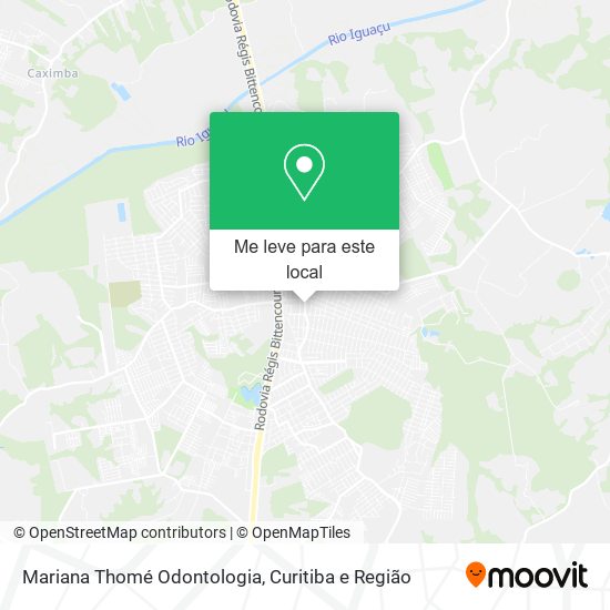 Mariana Thomé Odontologia mapa