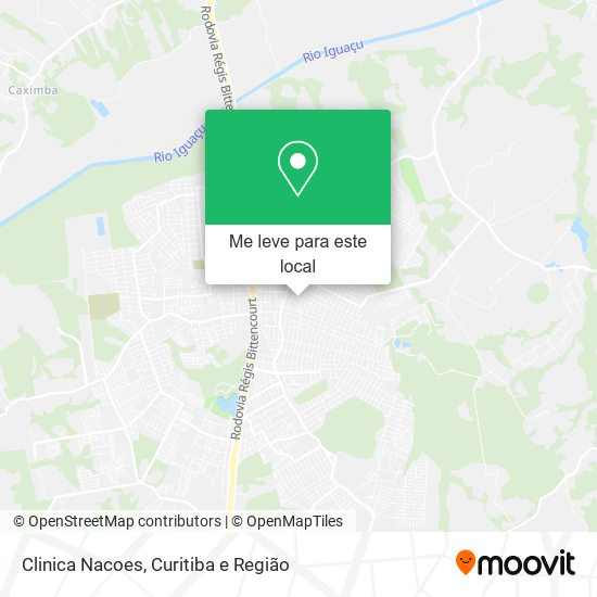 Clinica Nacoes mapa