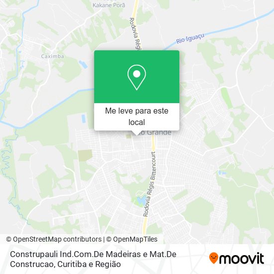 Construpauli Ind.Com.De Madeiras e Mat.De Construcao mapa