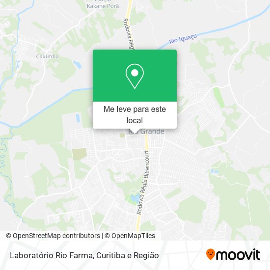 Laboratório Rio Farma mapa