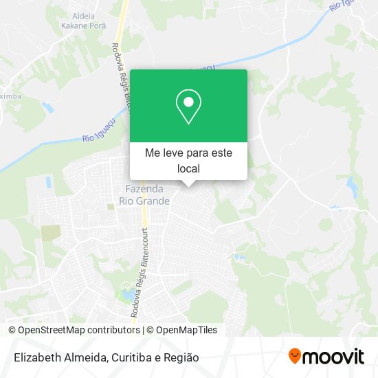 Elizabeth Almeida mapa