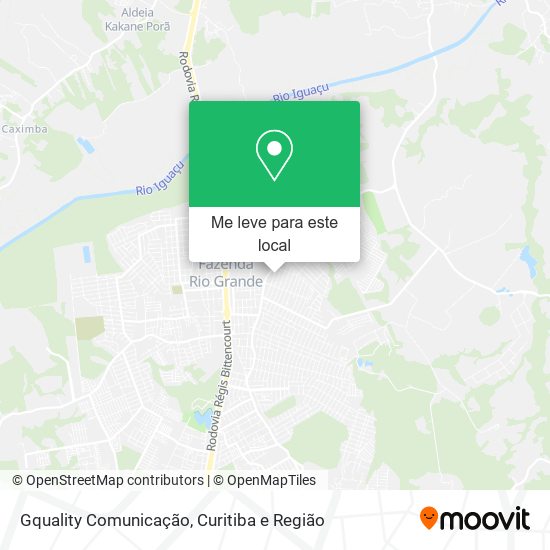 Gquality Comunicação mapa