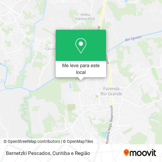 Bernetzki Pescados mapa
