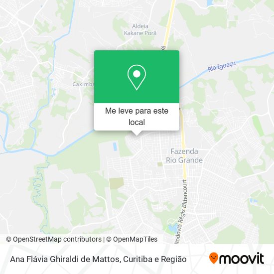 Ana Flávia Ghiraldi de Mattos mapa