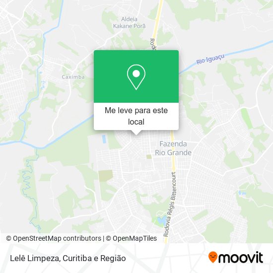 Lelê Limpeza mapa