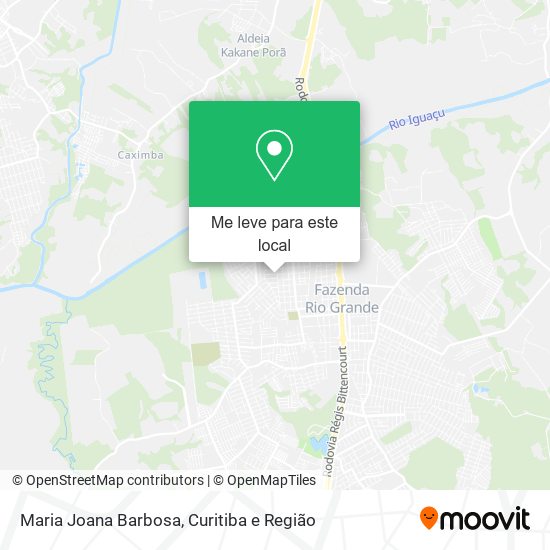 Maria Joana Barbosa mapa