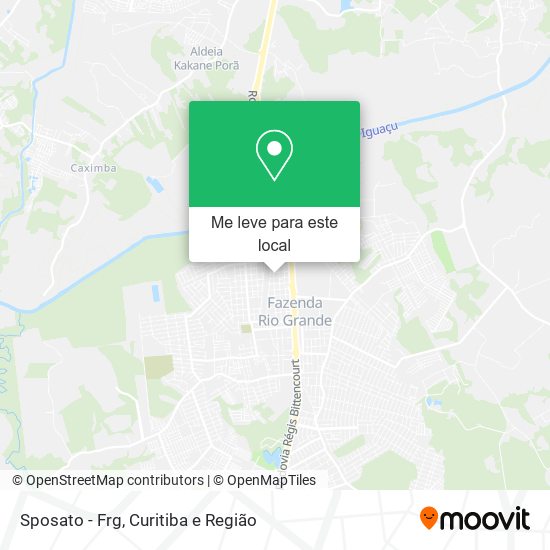 Sposato - Frg mapa