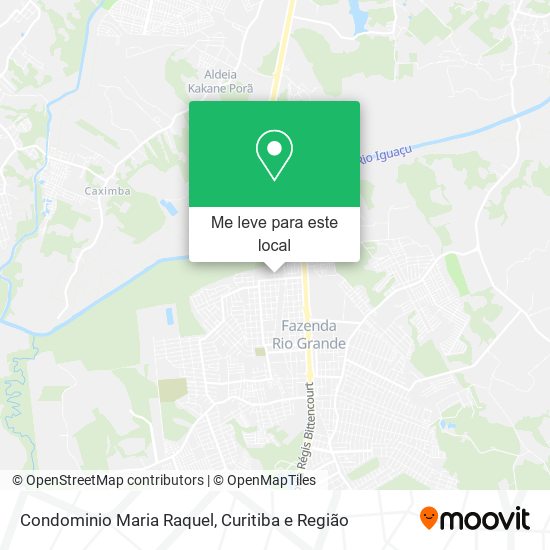Condominio Maria Raquel mapa
