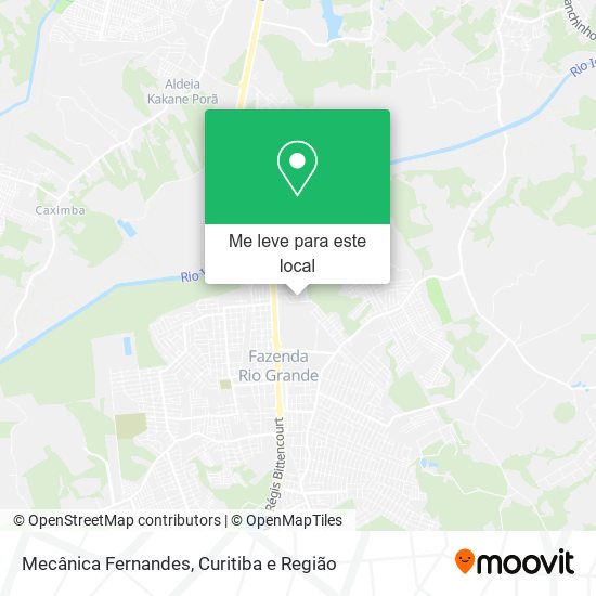 Mecânica Fernandes mapa