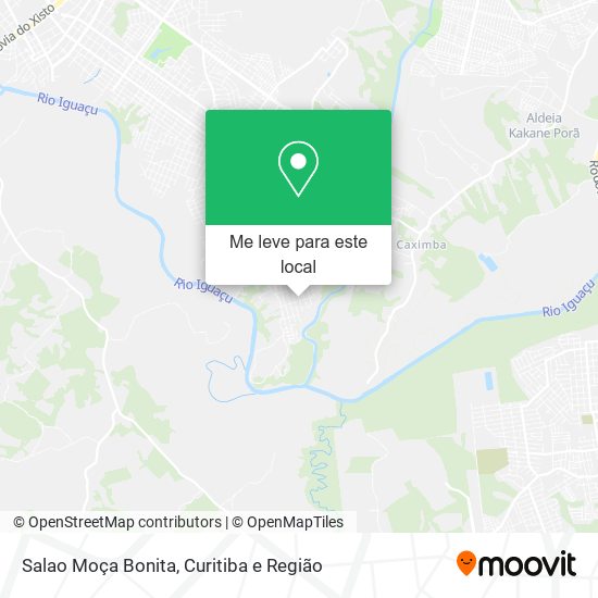 Salao Moça Bonita mapa