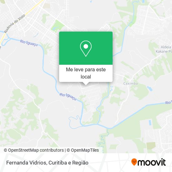 Fernanda Vidrios mapa